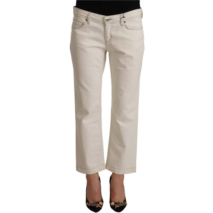 Dolce Gabbana Beige Jeans