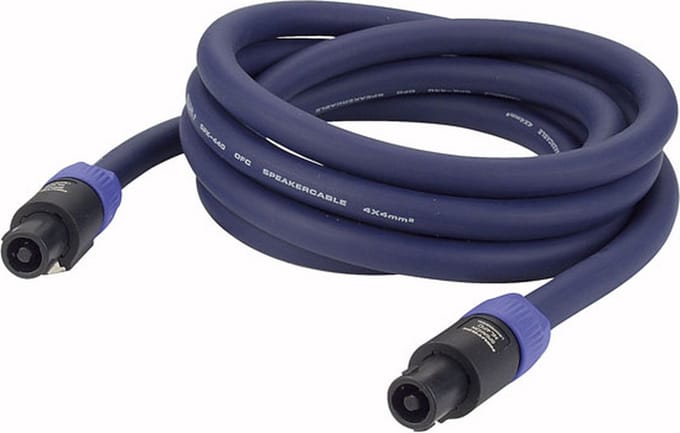 DAP Audio Speakerkabel, Speakon - Speakon, 4x4mm2, 15 meter
