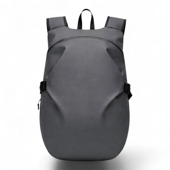 Motor Rugzak Waterdicht - Helm - Laptop Backpack - Grijs - Medium