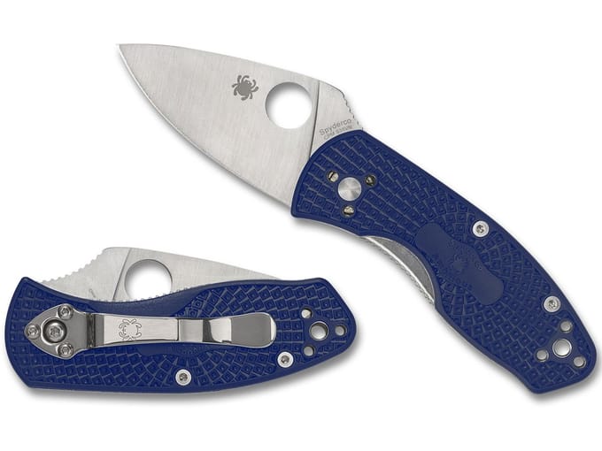 Spyderco Zakmes Ambitious Lightweight Blue CPM S35VN PE