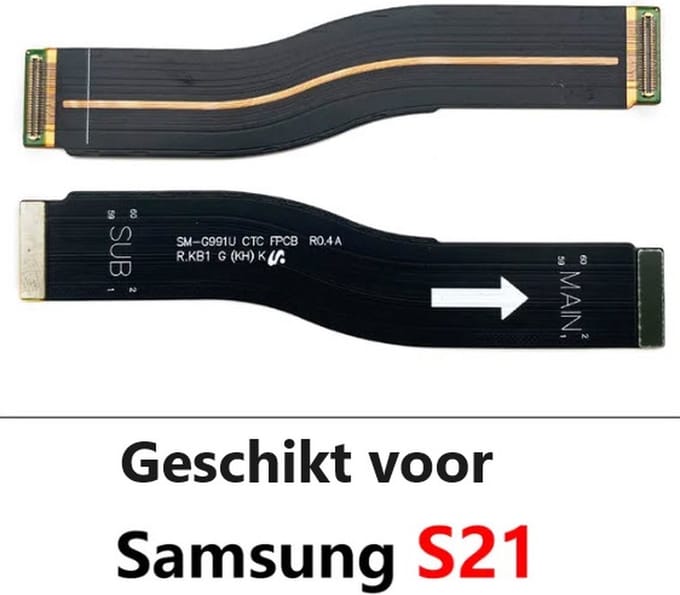 Samsung Galaxy S21 Moederbord Connector Flex Kabel