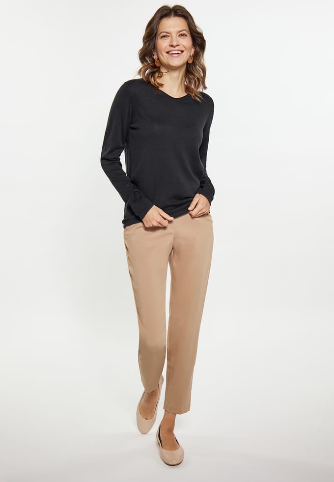 usha Jumper Dames zwart