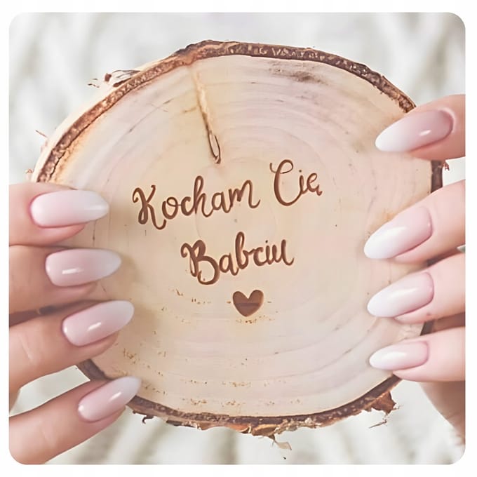 Houten Onderzetter 'Ik Hou Van Jou, Oma' - Uniek Cadeau
