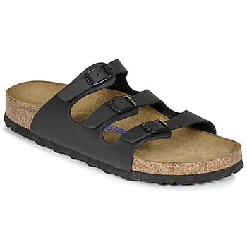 Birkenstock Birkenstock Florida Classic zwart Birko-Flor