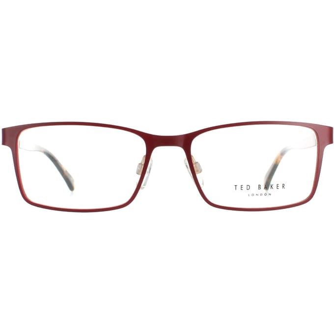 Ted Baker rechthoekige heren Burgundy TB4278 Hadley