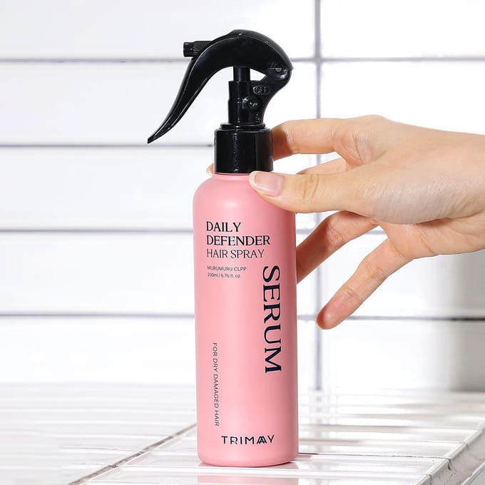 Trimay Daily Defender haarsprayserum pink