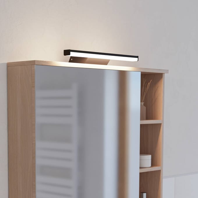 EGLO Vloerlamp Rinroe, hoogte 140,5 cm, zwart, staal