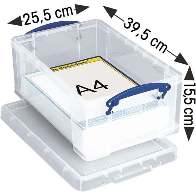 Opbergbox Really Useful 9 liter 395x255x155mm