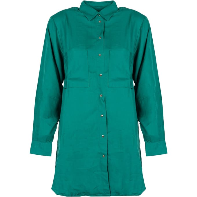 Diesel jurk D-Super Vrouw groen