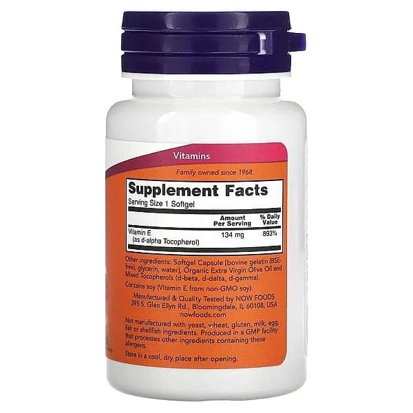 Vitamine E 200IU - 100 softgels