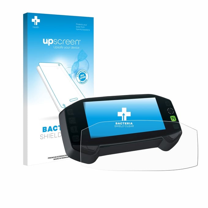 upscreen - Screenprotector voor Suzuki DR-Z4S 2025 - Folie Beschermfolie transparant antibacterieel