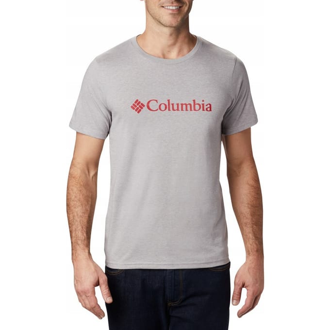 Columbia Heren Basis Logo T-Shirt (Grijs)