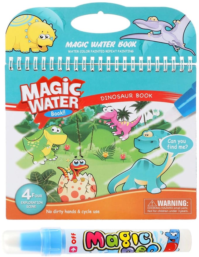 Toi-Toys Creativity Coloring with Water Dino with Marker