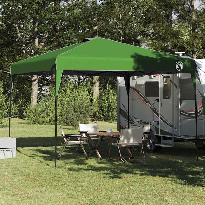 vidaXL - Luifel - Tent - 290 - x - 290 - x - 251 - cm - Groen - Stof