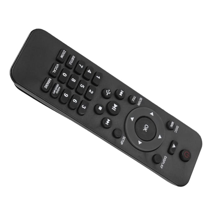 Télécommande de remplacement pour lecteur DVD Philips DVP5982C137B DVP3350K gray