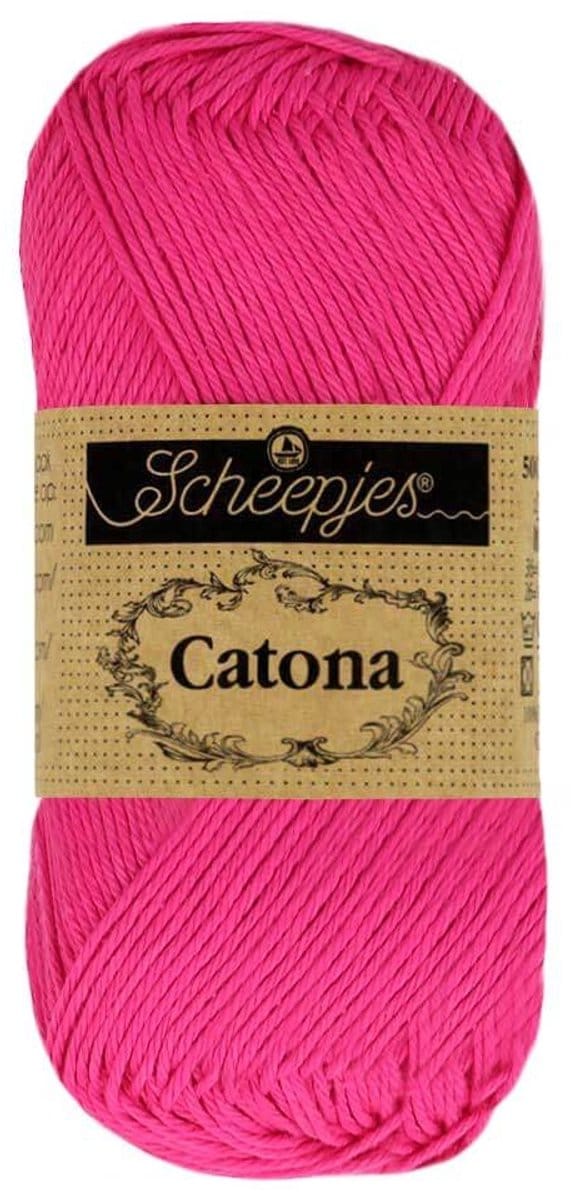 Scheepjes Catona 25gr - 604 Neon Pink