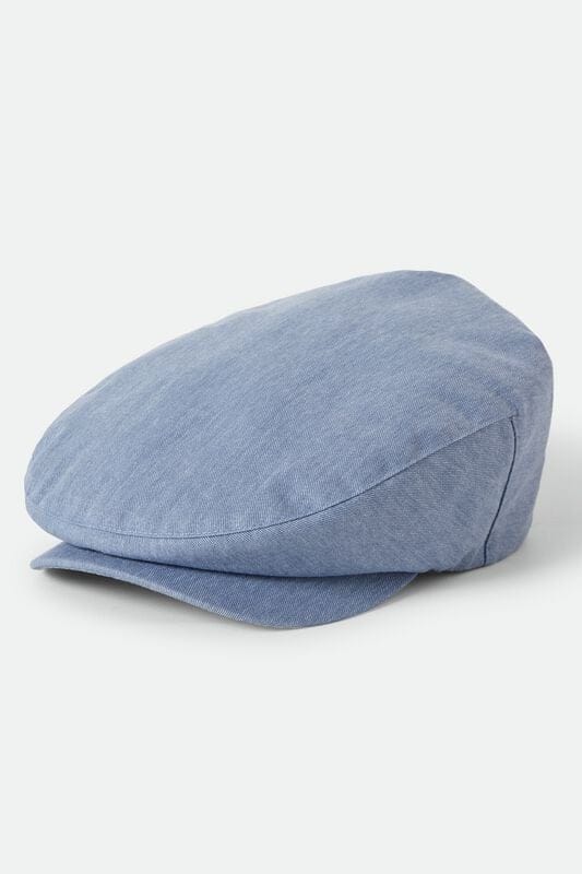 Brixton Beanie - Barrel Alpha Snap Cap - blauw