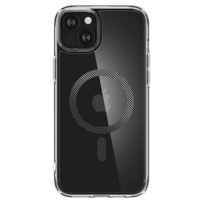 Spigen Ultra Hybrid MagSafe Apple iPhone 15 Plus Hoesje Carbon Fiber