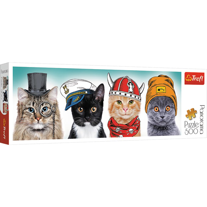 Trefl Panorama Pluizig Team Legpuzzel - 500 stukjes - Vanaf 10 jaar