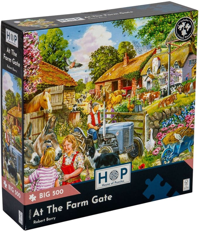 At the Farm Gate Puzzel 500 XL Stukjes