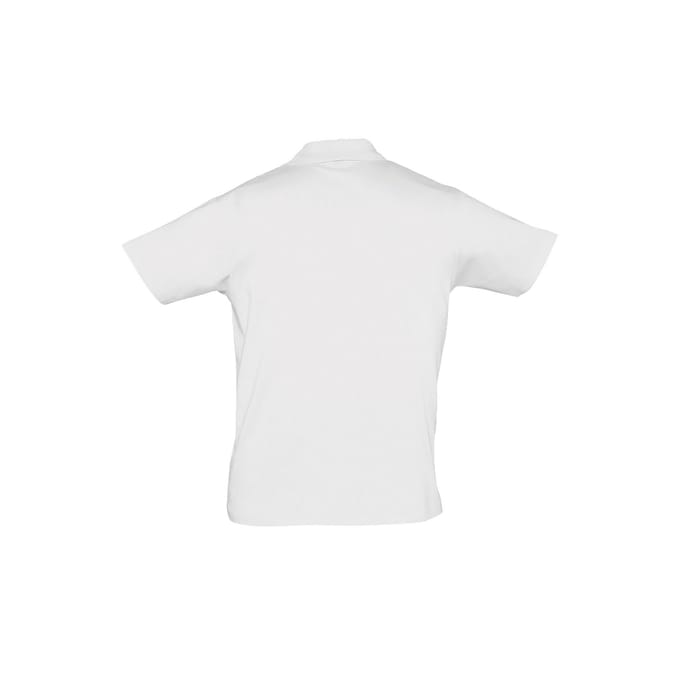 SOLS Heren Prescott Jersey Poloshirt met korte mouwen (Wit)