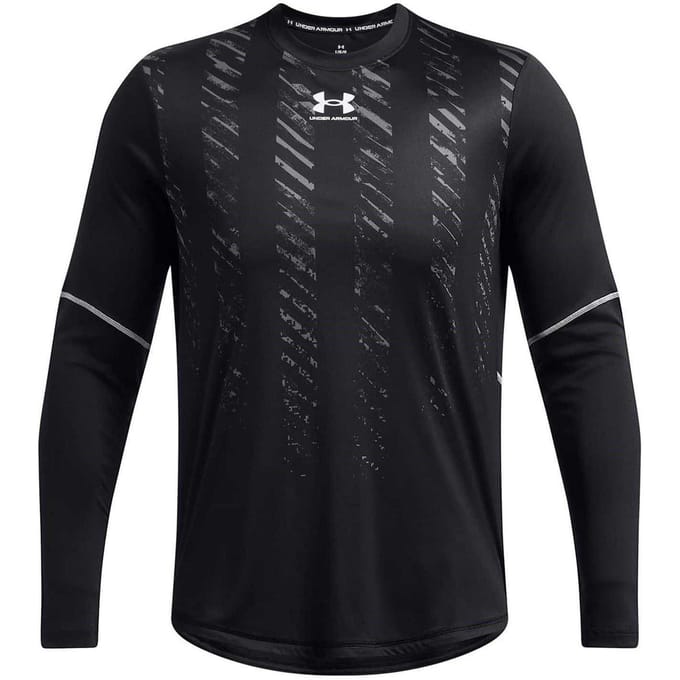 Under Armour Heren Regular T-shirt met lange mouwen (Zwart)