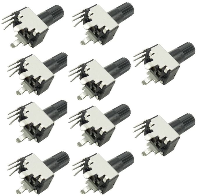 10x Verticale Instelbare Potentiometer Weerstand 200KQ