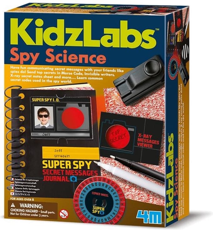 4M Kidzlabs Spy Science - Geheime Boodschap