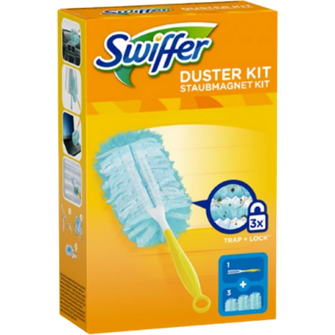 Swiffer Duster Stofdoekjes - Starterkit + 3 navullingen Febreze
