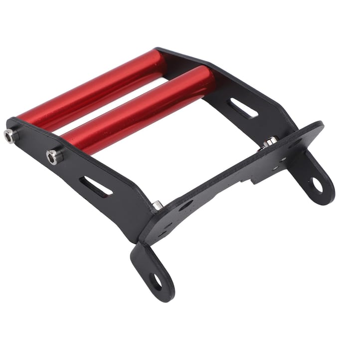 Scooter Achtervoetsteun Aluminiumlegering Elektrische Scooter Achterhandgreep Accessoires voor KUGOO M4 red