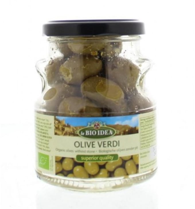 La Bio Idea Olijven groen ontpit 165 gram