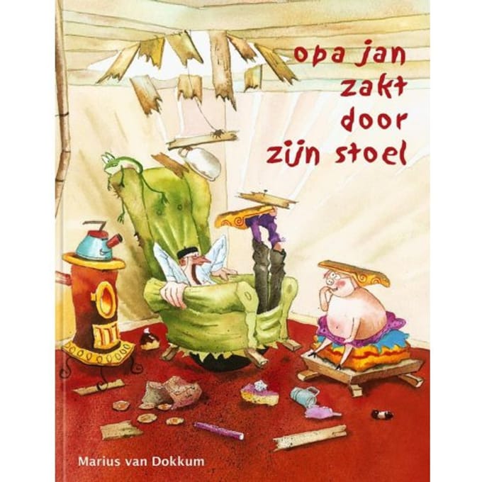 Opa Jan Zakt Door Zijn Stoel - Marius van Dokkum