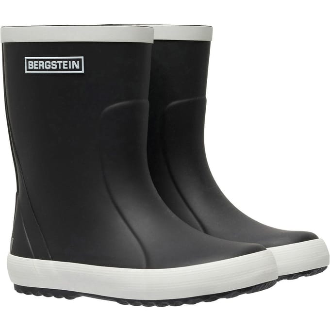 Bergstein Classic Unisex Junior Regenlaarzen - Black