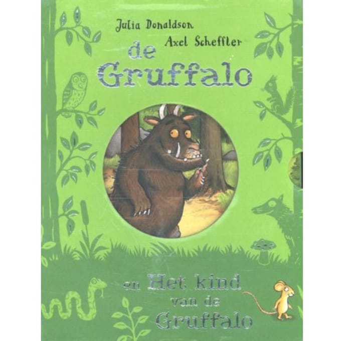 De Gruffalo / Het Kind Van De Gruffalo Kartonboekjes In Cassette - Julia Donaldson