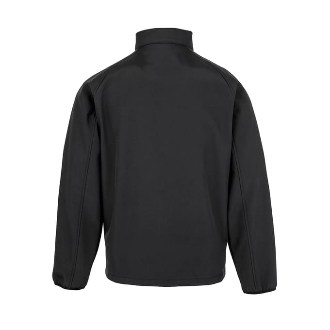 Result Recycled 2-Layer Printable Youth Softshell Jacket RT901Y - Black - XXL (13-14)