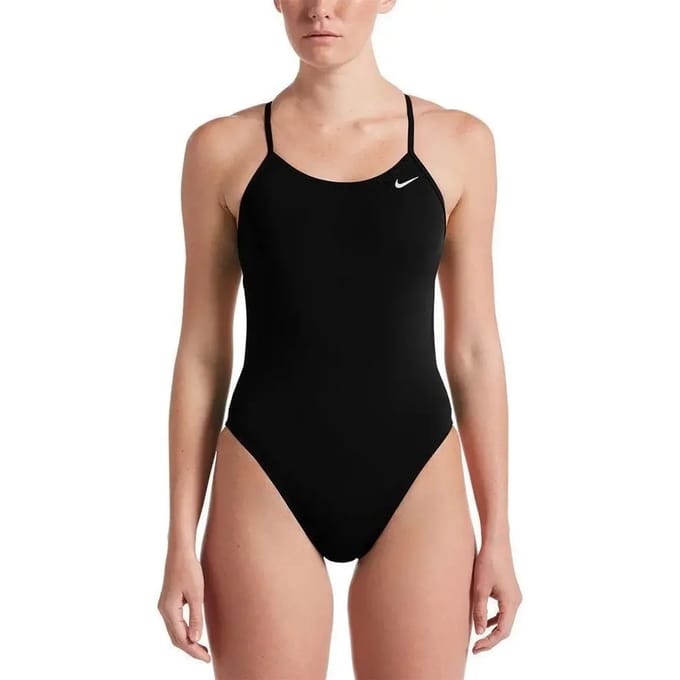 Dames zwempak uit 1 stuk Nike Swim Hydrastrong Solid