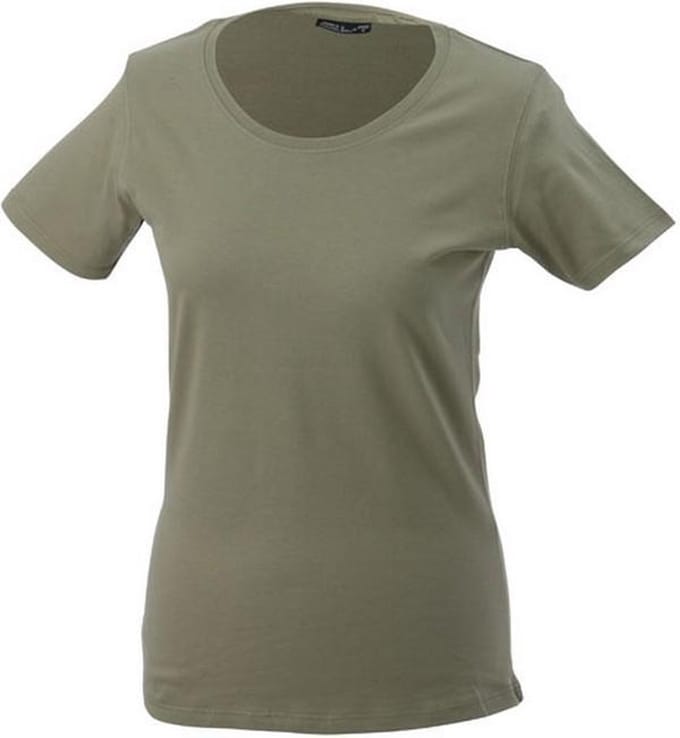 James and Nicholson Dames/dames Basic T-Shirt (Khaki)