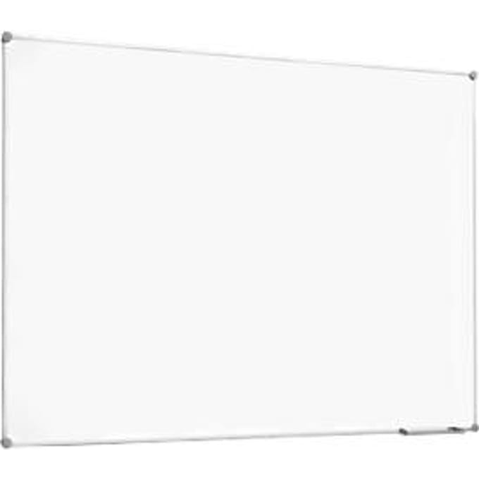 Whiteboard 2000 MAULpro, frame platijnagrijs, 1200 x 1800 mm, gelakt oppervlak