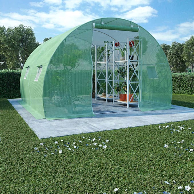 vidaXL - Kas - 9 - m² - 300x300x200 - cm