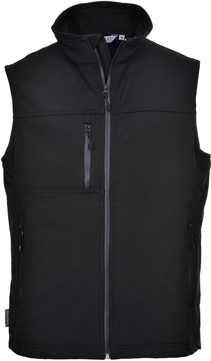 Portwest Softshell Bodywarmer (3L) TK51 - Zwart - M