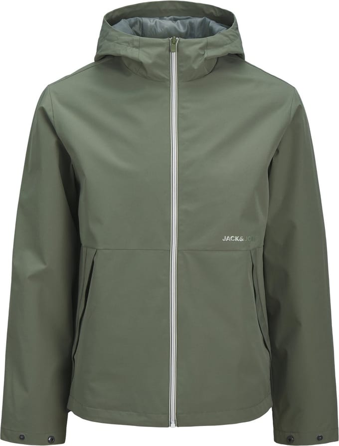 JACK&JONES JJADAM LIGHT JACKET HOOD Heren Jas - Agave Green