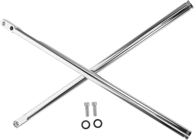 Stoel Voetsteun - Pedaal Bak - Comfort Verhogen - Robuuste Constructie - 551 Gram - Zilver