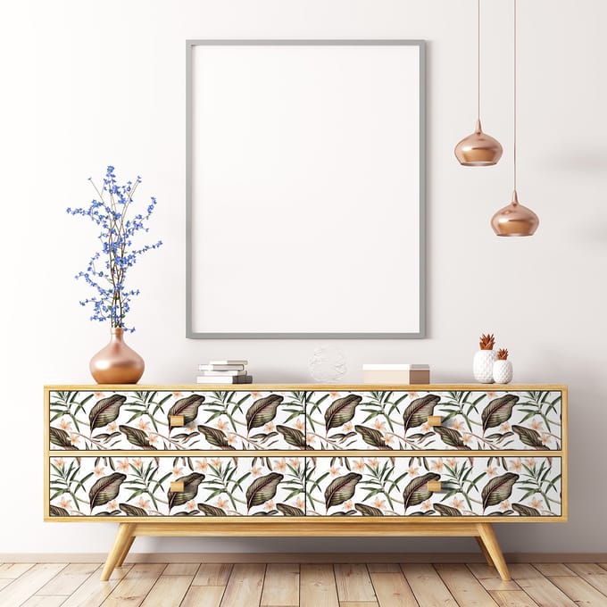 Tropische meubelsticker Sarawut 40 x 60 cm