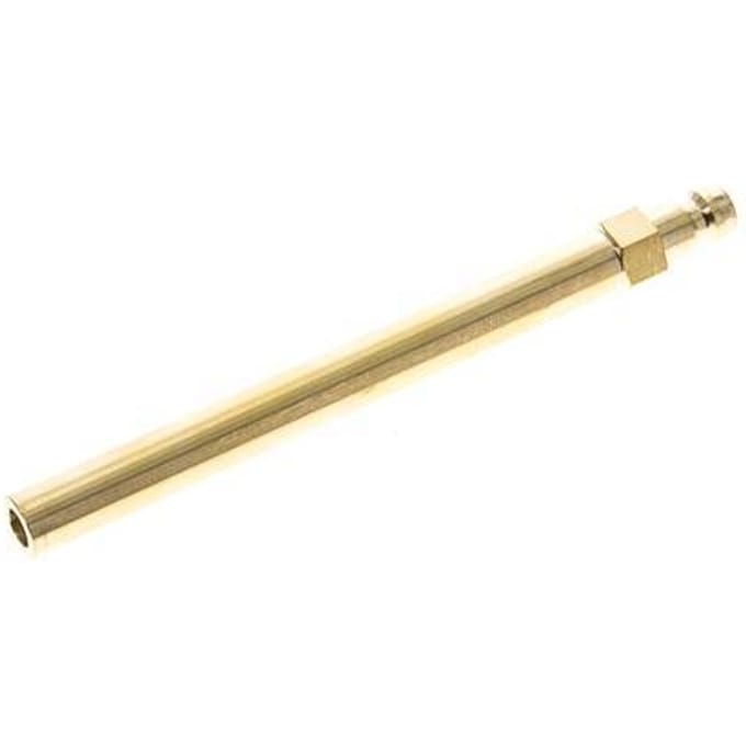 Messing DN 6 Tempereerkoppeling Insteeknippel 10x120 mm Push-in-aansluitingen