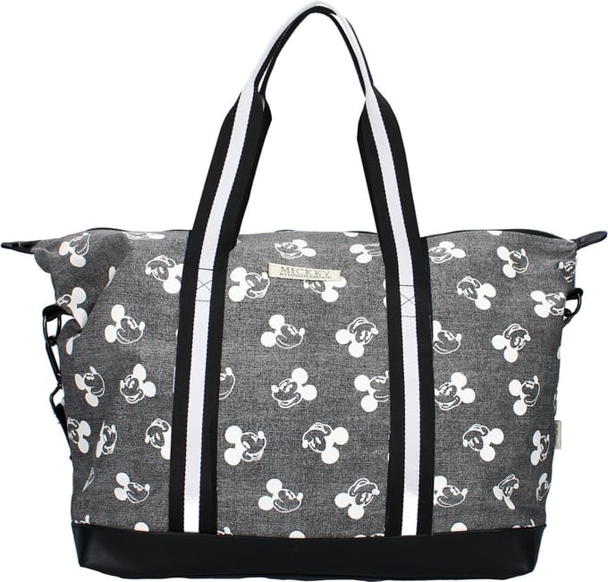 Disney Mickey Mouse Shop Till You Drop Shopper - 33,8 l - Grijs