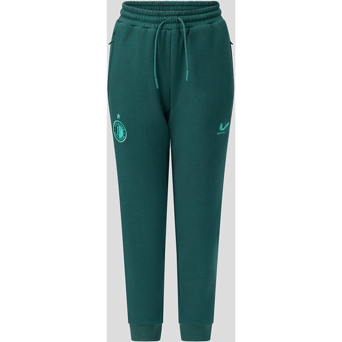 Feyenoord Travel 2026-2027 Joggers - Junior - Groen