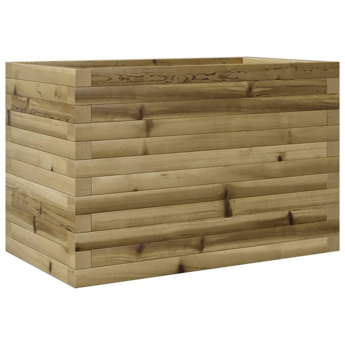 vidaXL - Plantenbak - 70x40x45,5 - cm - geïmpregneerd - grenenhout