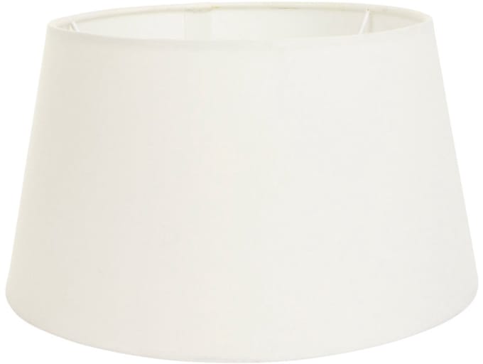 Lampenkap K58941S Ø30cm crème - hoogwaardige linnen sfeermaker voor E27 fitting - modern design - Mexlite