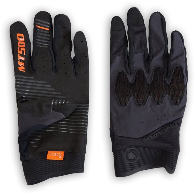 Endura Mt500 D3o® Glove Ii Black 2XL - XS
