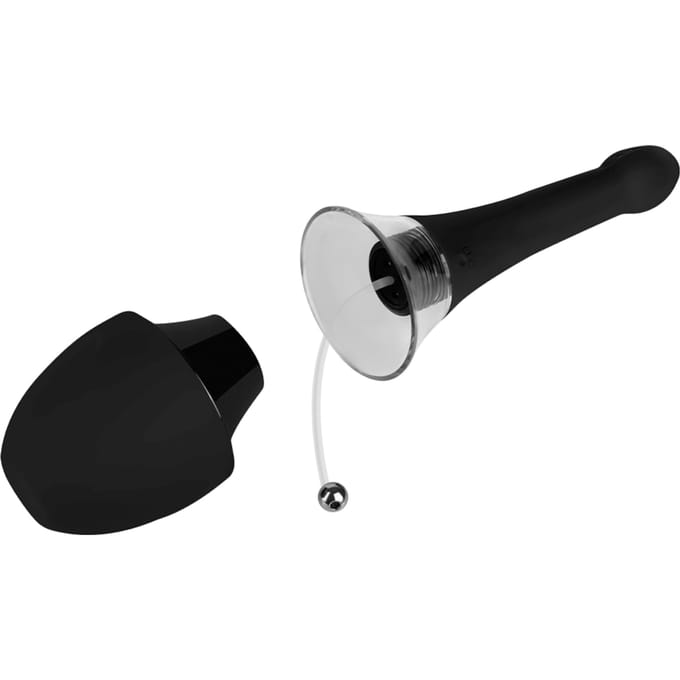 Dorcel - Douche Mate Pro - Anal Cleanser And Vibrator - Black